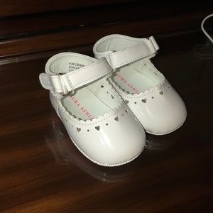 Laura Ashly baby shoes.
